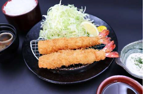 エビフライ定食